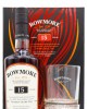 Bowmore - Glass Pack - Single Malt 15 year old Whisky