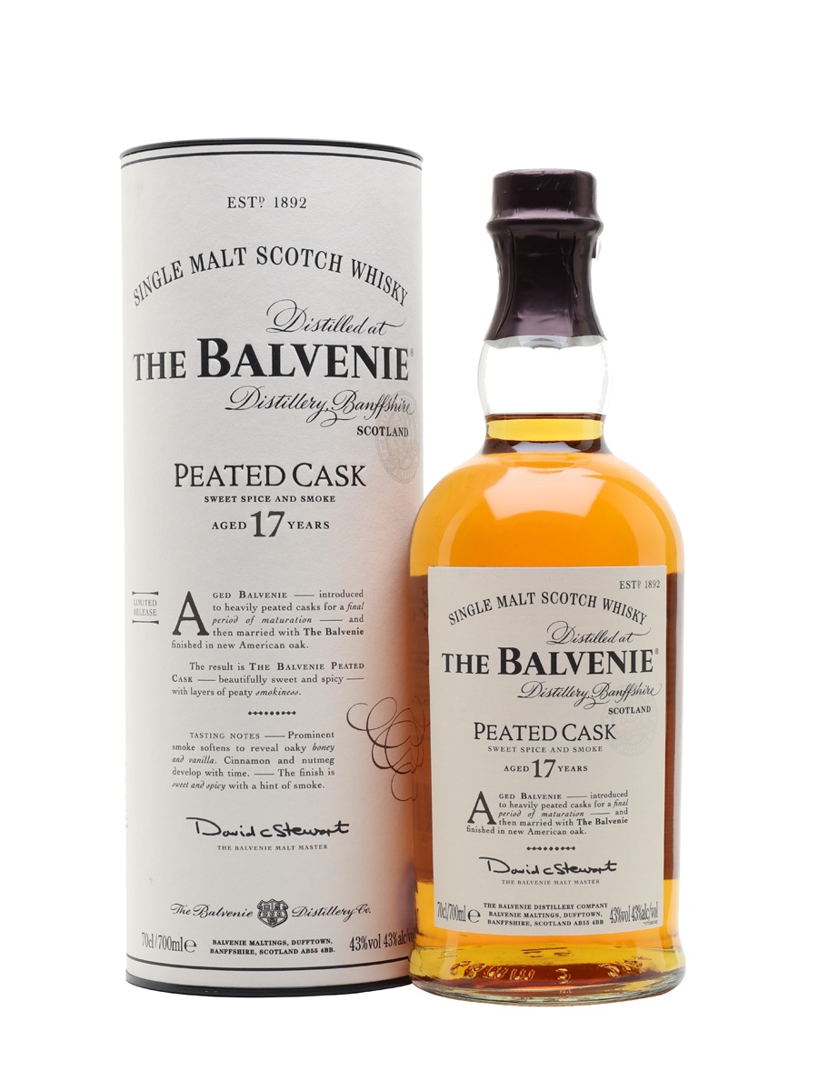 (値下げ)The Balvenie RumCask 17年 Balvenie 17 Year Old Peated Cask | Single Malt Scotch Whisky