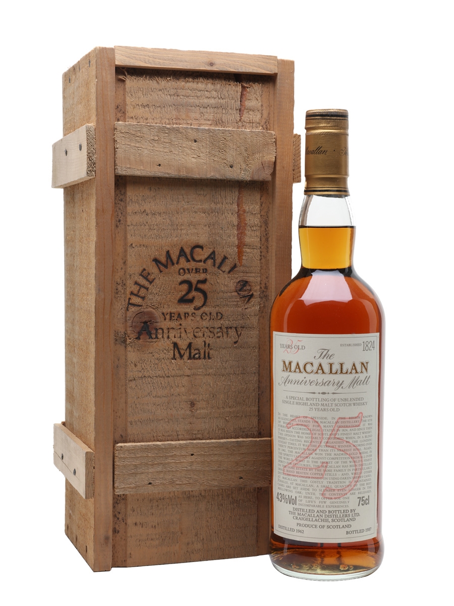 Macallan 1962 25 Year Old | Single Malt Scotch Whisky