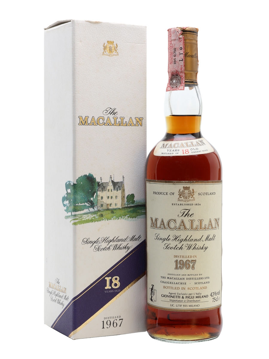 The Macallan 18 Year Old シングルモルトウイスキー Macallan 18 Year Old Sherry Oak - The Whisky Shop - San